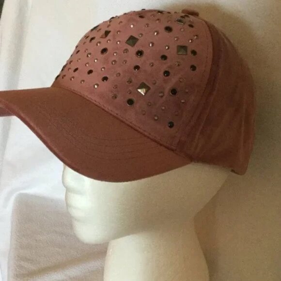 Rampage Velvet Stud Women's Baseball Cap NEW - Picture 4 of 7